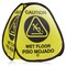 Dryser 16" Pop-up Caution Wet Floor Signs, Yellow 4-Sided English/Spanish Warnings